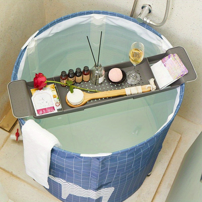 Bathtub Shelf Extendable Bathroom Bathtub Tray Shower Caddy