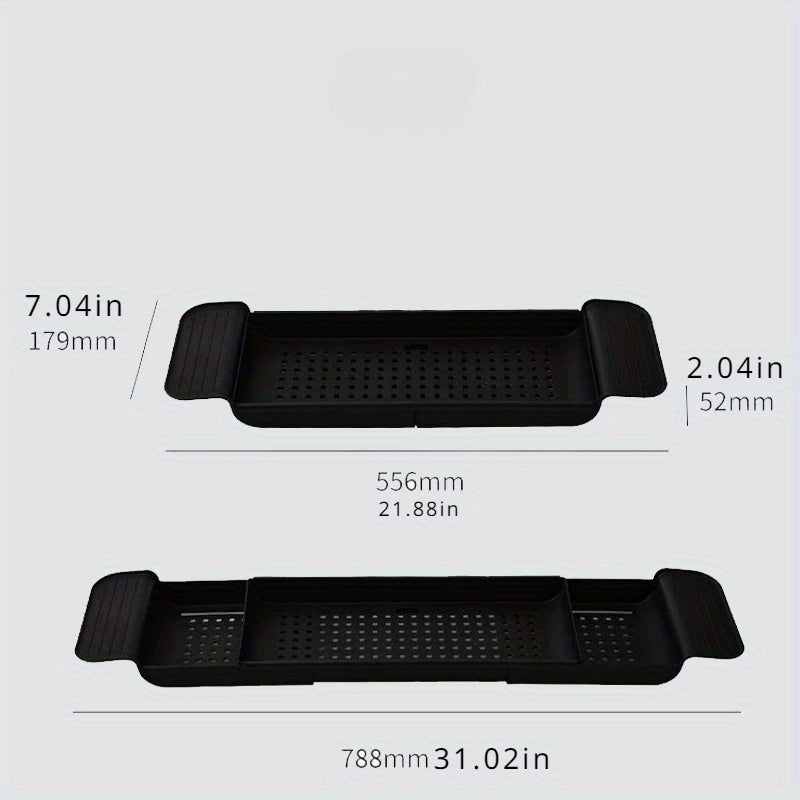 Bathtub Shelf Extendable Bathroom Bathtub Tray Shower Caddy