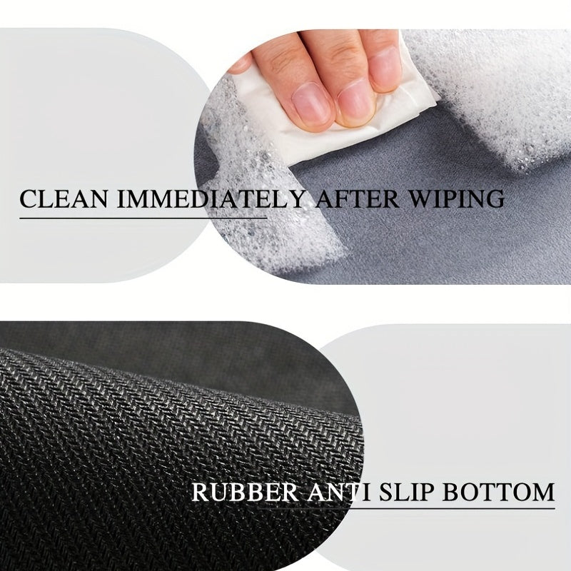 1pc Super Absorbent Soft Diatomite Bathroom Floor Mat - Non-Slip, Fast Drying