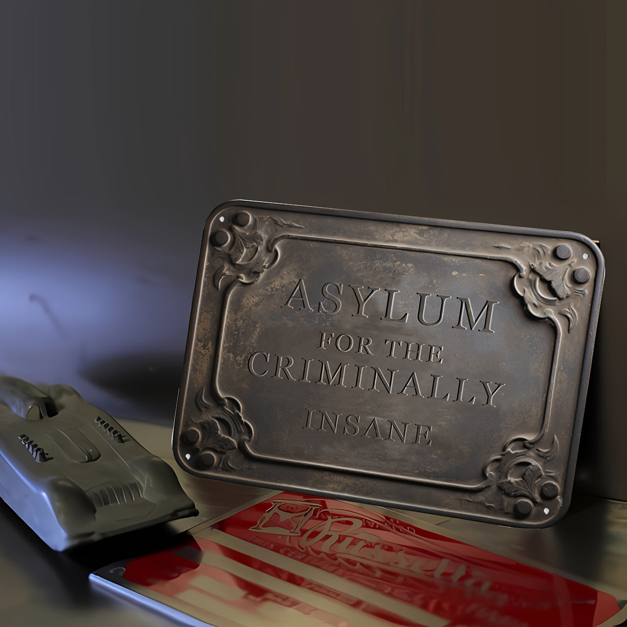 1pc Metal Tin Vintage Close Aluminum Sign 8 "x12" /20 Cm *30 Cm