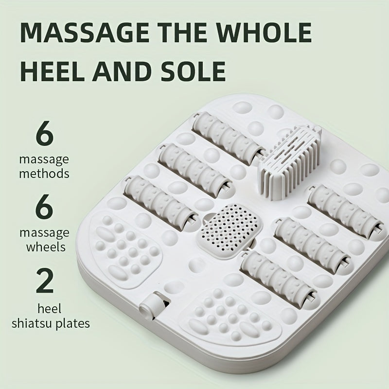 Foldable Portable Pedicure Foot Spa Bath Massager With Heat, Bubbles, Vibration And Red Light, Foot Spa Tub For Feet Mini Acupressure Massage Points Temperature Control