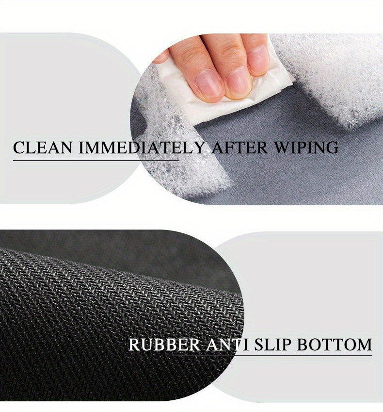 1pc Super Absorbent Soft Diatomite Bathroom Floor Mat - Non-Slip, Fast Drying