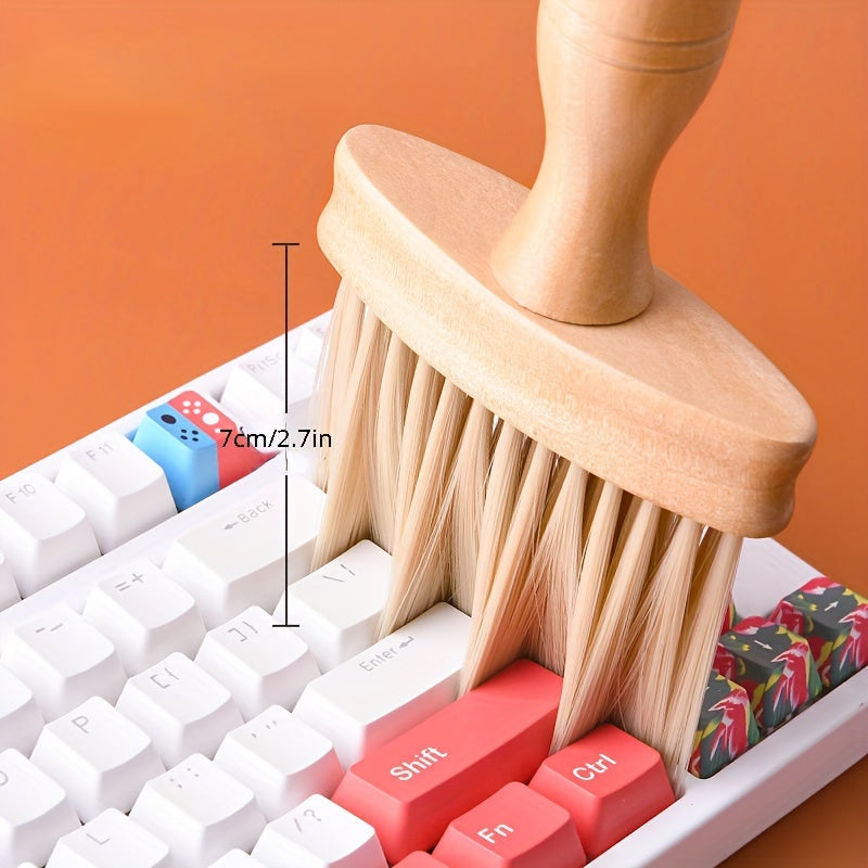 1pc 6.18inch Grooves Crevice Brush, Multipurpose