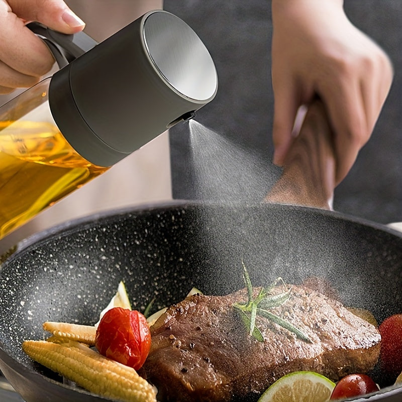 1pc, 250ml 8.5oz Glass Oil Sprayer for Cooking, Olive Oil Sprayer