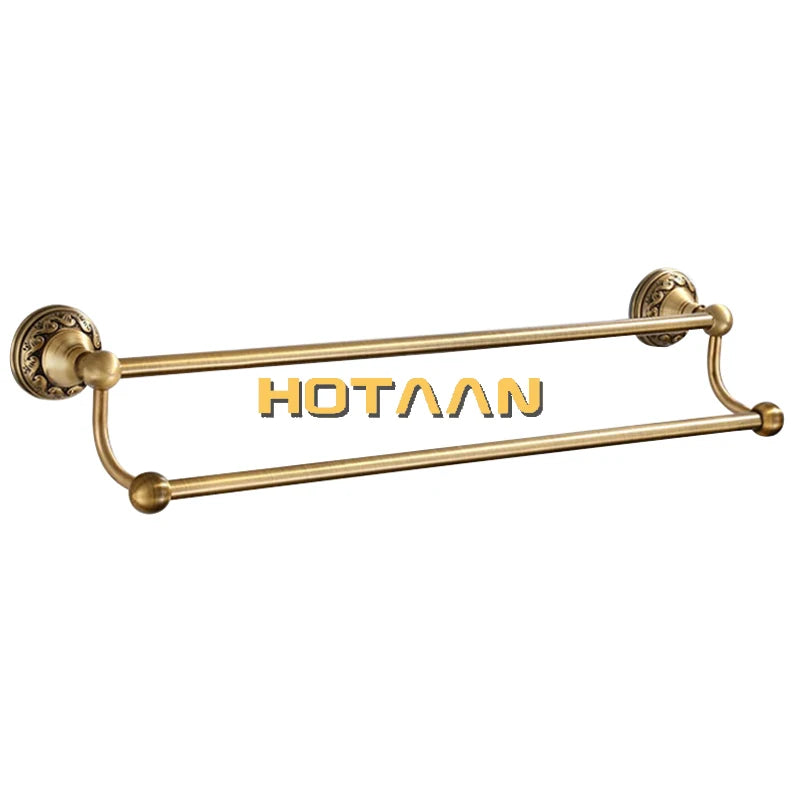 Antique Brass Bathroom Towel Holder (30/40/45/50/60cm)