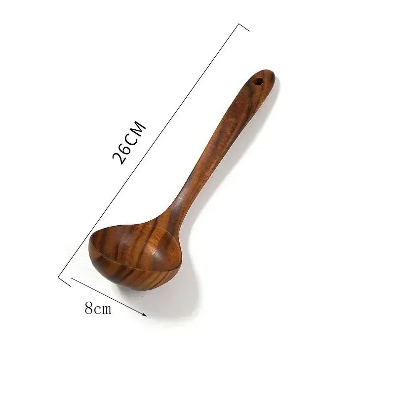 Thai Teak Wooden Spoons