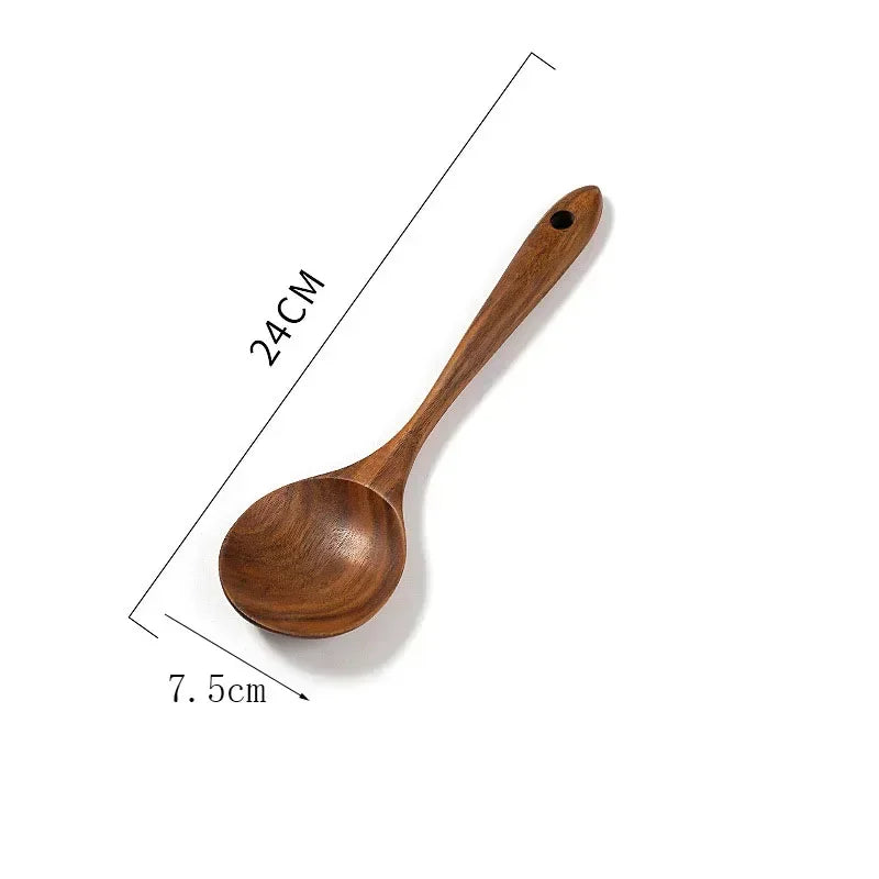 Thai Teak Wooden Spoons