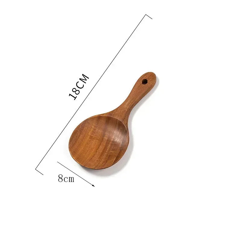 Thai Teak Wooden Spoons