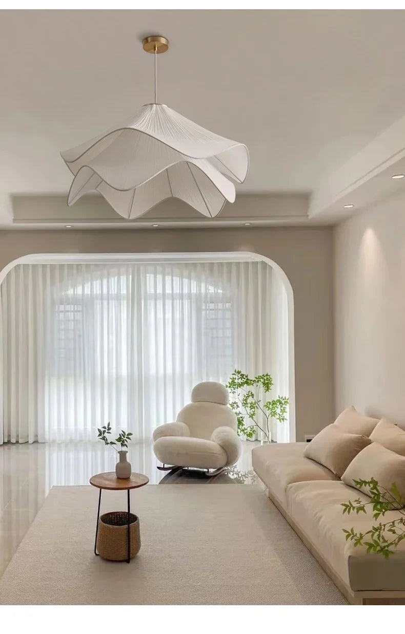 Nordic French Cloth Chandelier