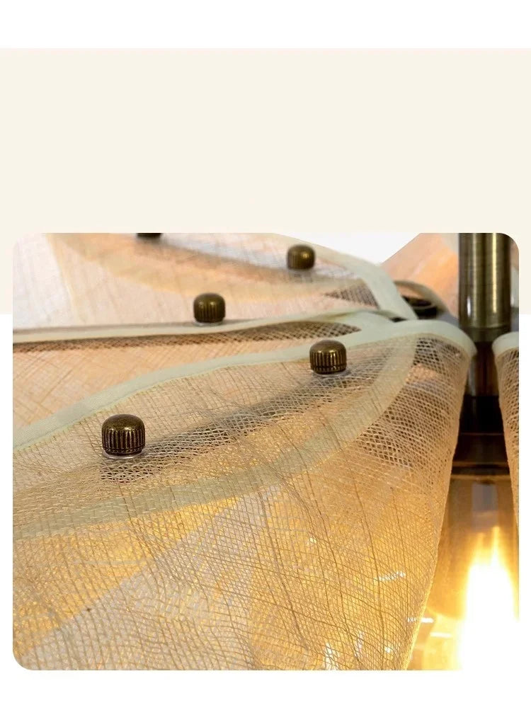 Nordic Fabric Flower Pendant Light