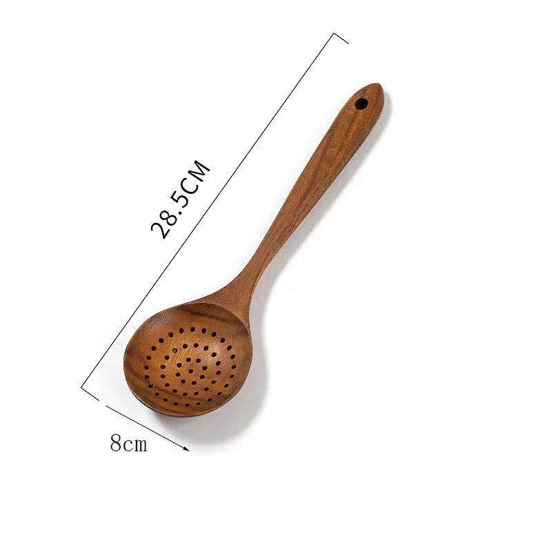 Thai Teak Wooden Spoons