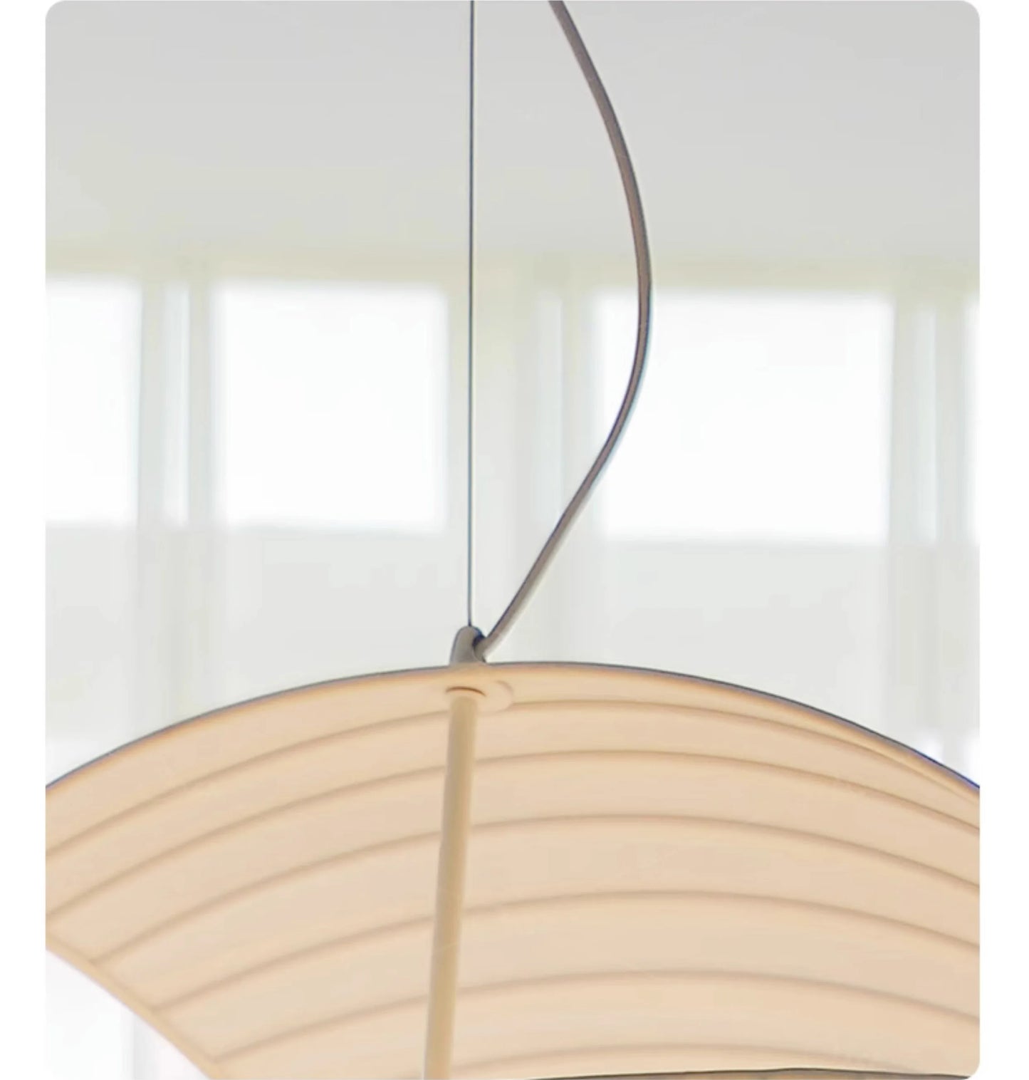 Modern Designer Wabi Sabi Fabric Hanging Lamp Luminaire