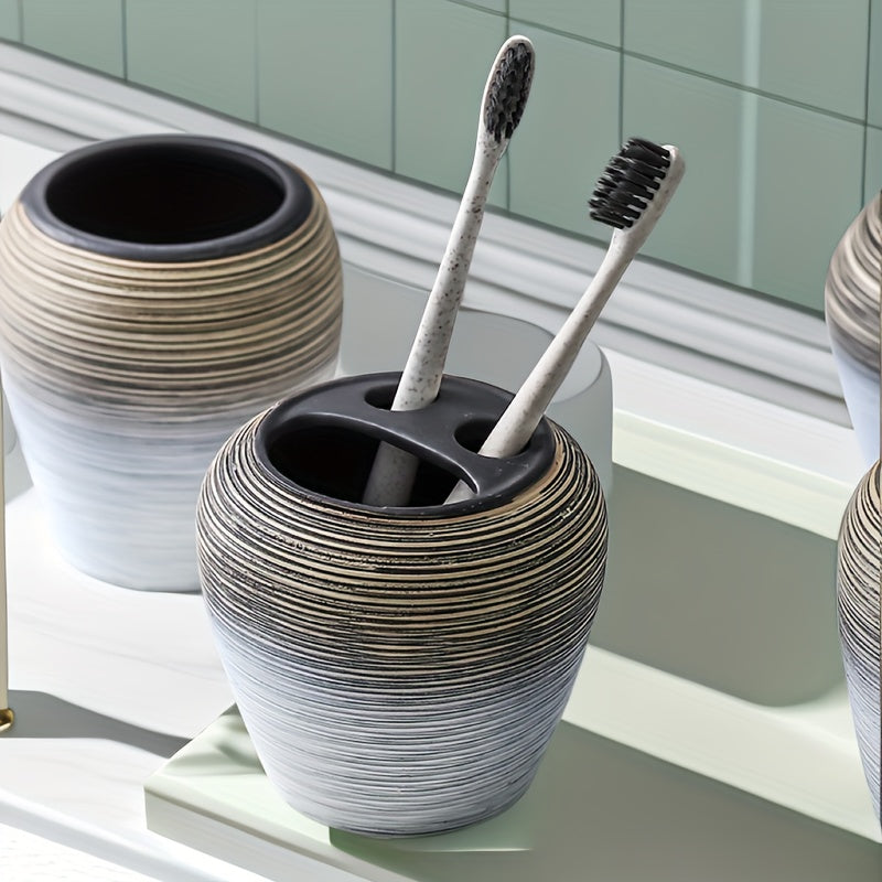 5pcs Elegant Ceramic Bathroom Set