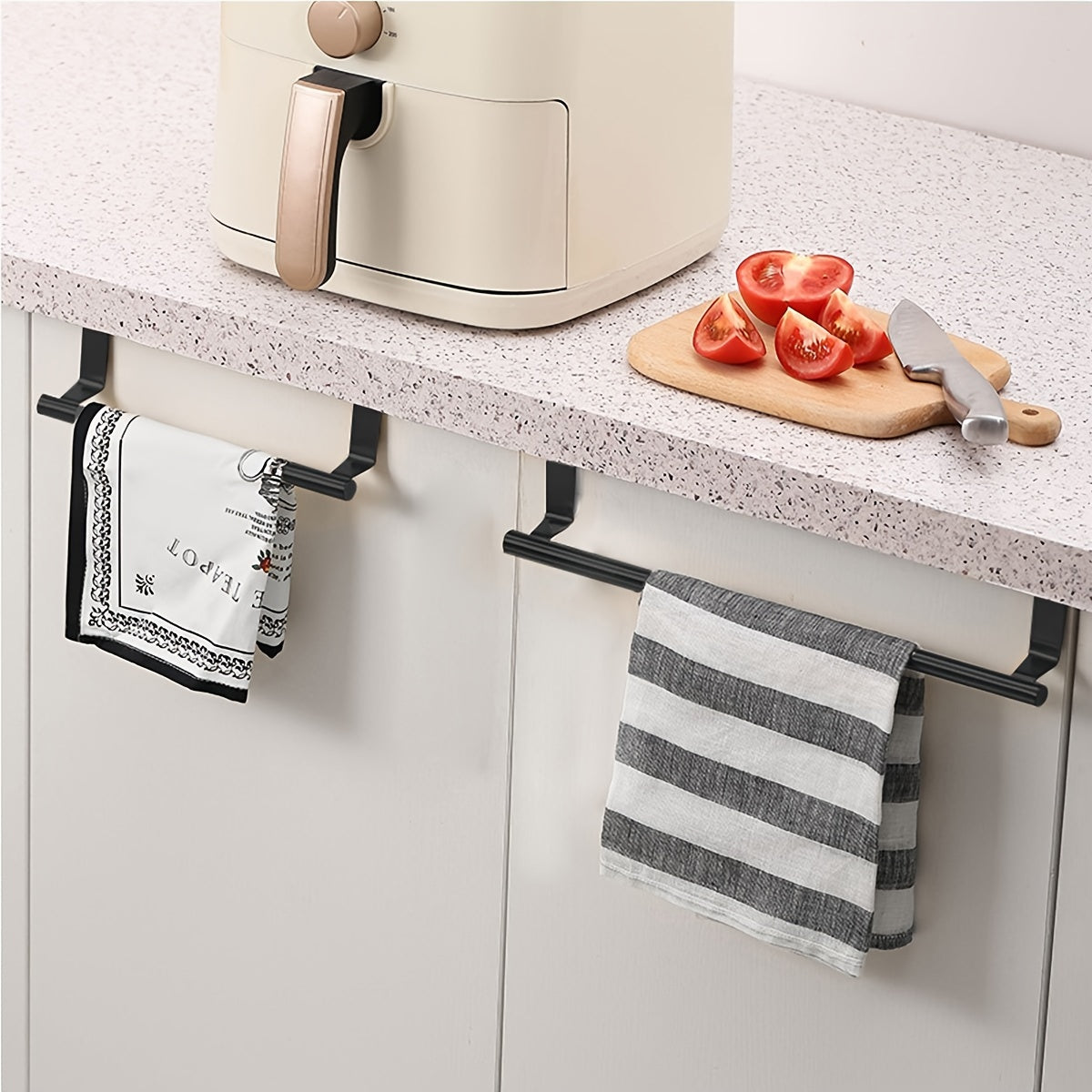 1pc Stainless Steel Kitchen Towel Rod