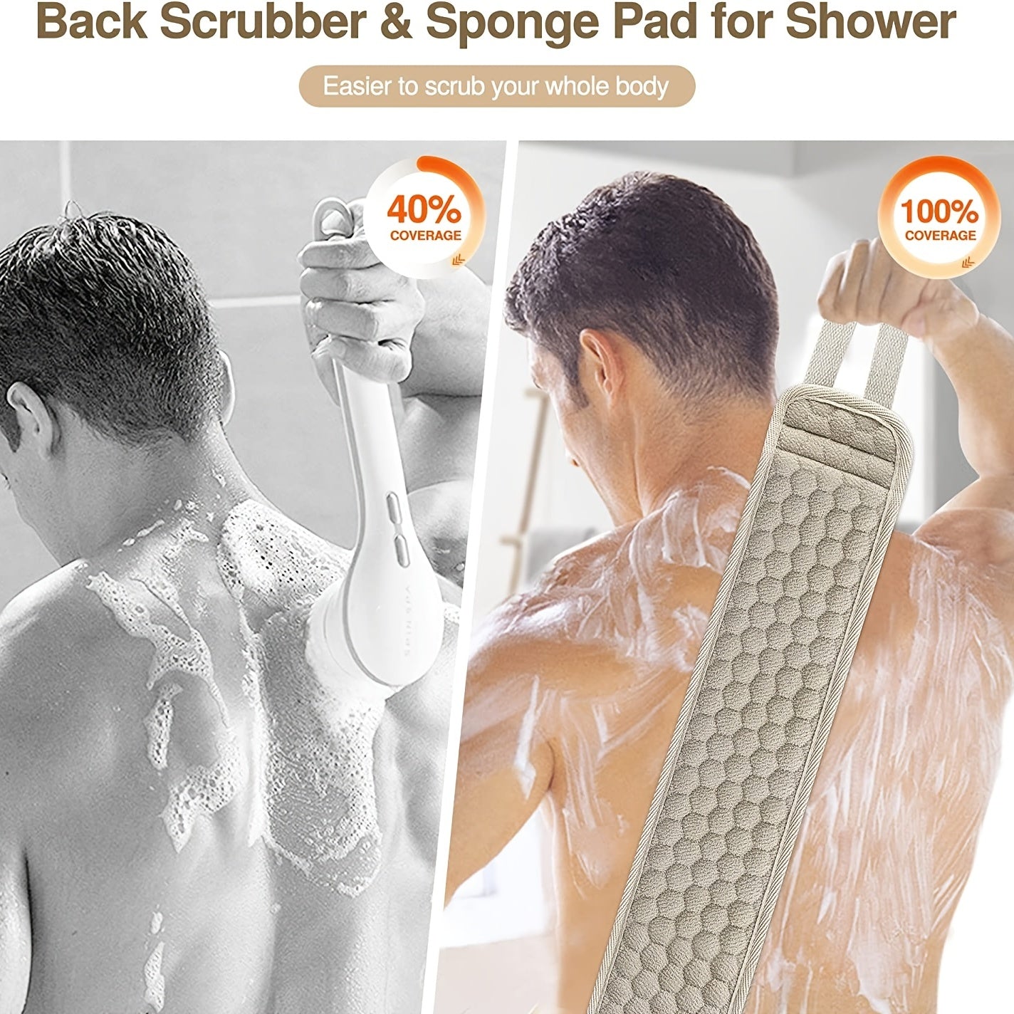 Gentle yet Effective Body Exfoliator, Relaxes and Smoothens Skin, Perfect for Shower or Bath