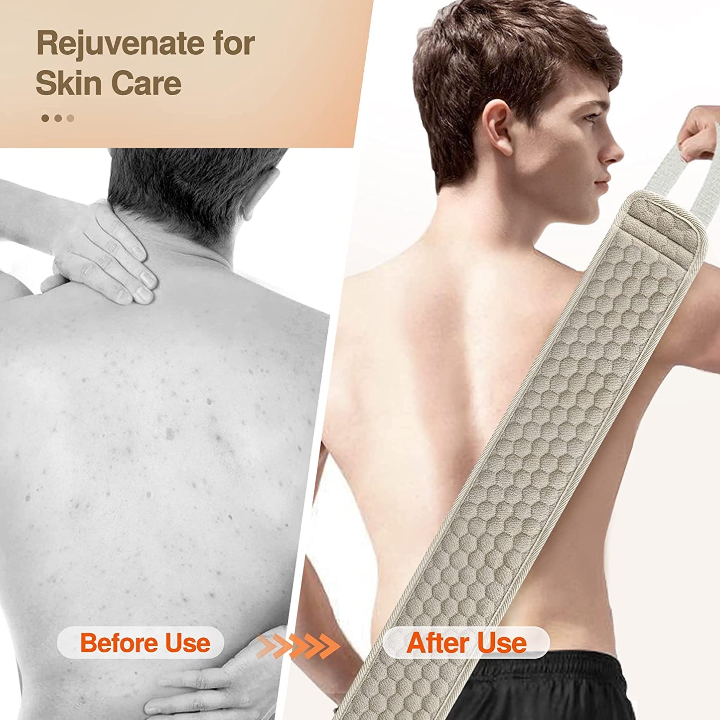 Gentle yet Effective Body Exfoliator, Relaxes and Smoothens Skin, Perfect for Shower or Bath