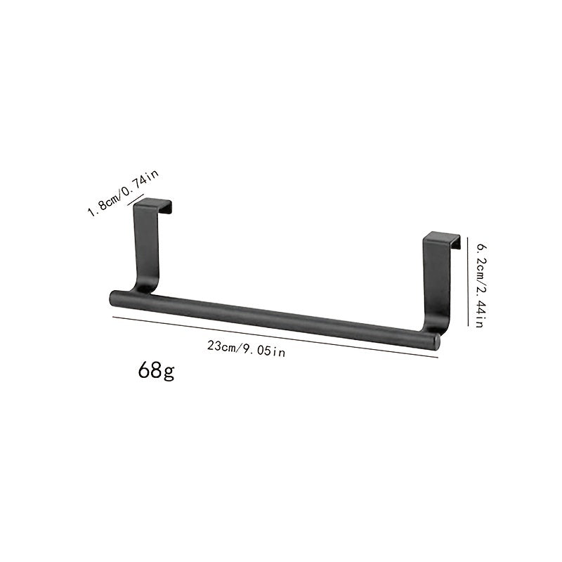 1pc Stainless Steel Kitchen Towel Rod