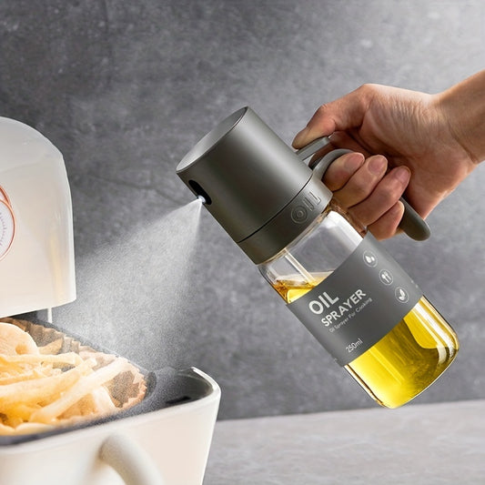 1pc, 250ml 8.5oz Glass Oil Sprayer for Cooking, Olive Oil Sprayer