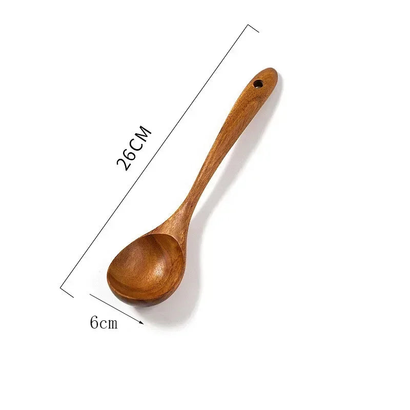 Thai Teak Wooden Spoons