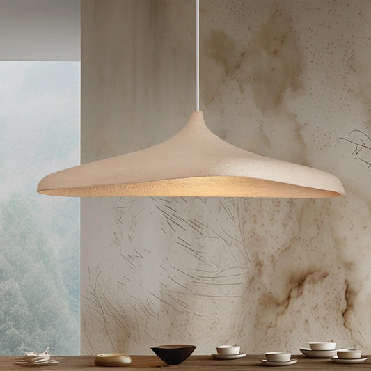 Japan Wabi Sabi Led Pendant Lights Dining Room Luxury E27 Ceiling Chandelier Home Decor Lamparas Simple Luminarias Hanging Lamp