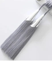 European Simple Curtain Metal Tiebacks Luxury Lanyard Double-ball Style Tassel-1Pc